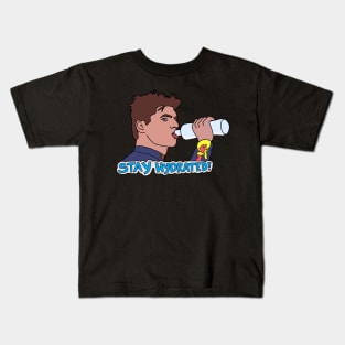 Max Verstappen- Stay Hydrated! Kids T-Shirt